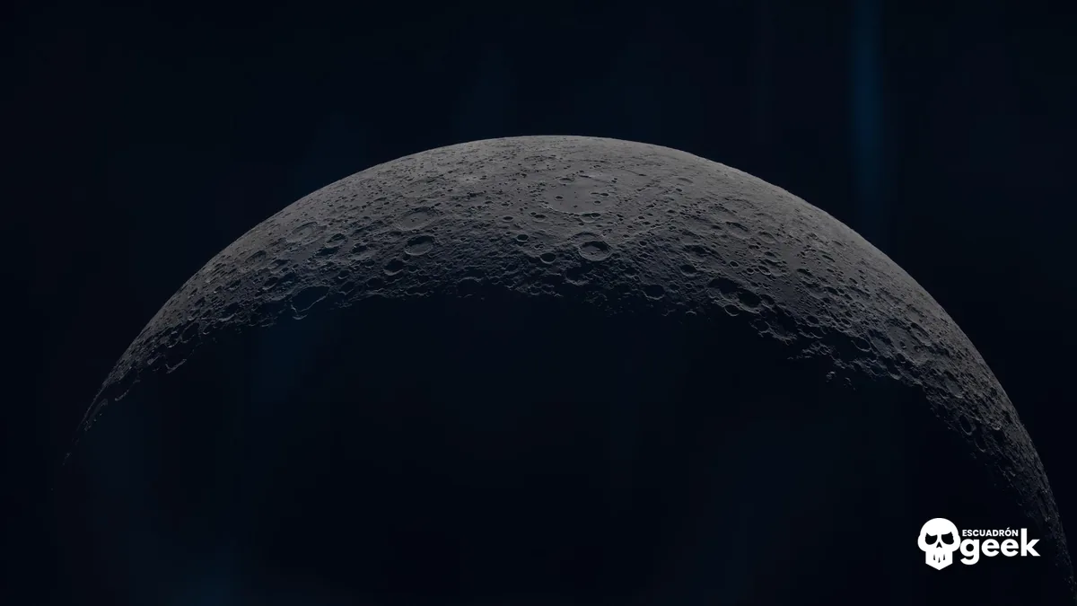 Artemis Iii: Borde Curvo De La Luna Fotografiado Por La Tripulación De Artemis Ii, Imagen Oficial De La Nasa