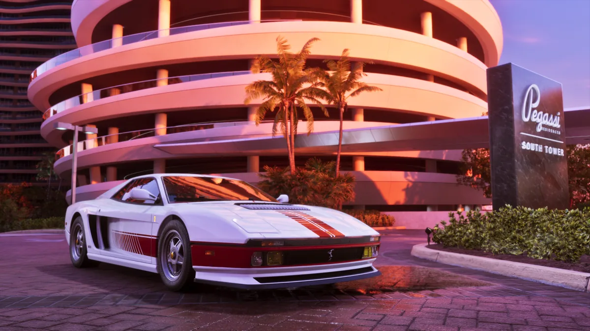 Lanzamiento De Gta 6: Grotti Cheetah Classic En Vice City, Captura Oficial