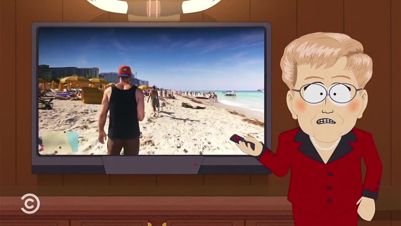 Gta 6 South Park Jason Camina Por La Playa En El Clip De Gta Vi Que Se Vio En South Park