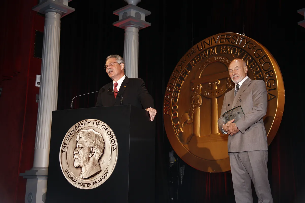 Patrick Stewart Recibe Un Homenaje En Los Premios Peabody