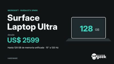 Surface Laptop Ultra Con Nvidia Rtx Spark, Desde 2599 Dólares Y Hasta 128 Gb De Memoria